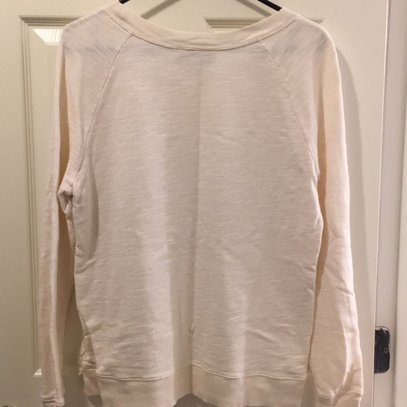 Lace-front sweatshirt - Picture 3 of 4